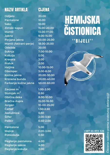 Kemijsko čišćenje odjeće Pale 4