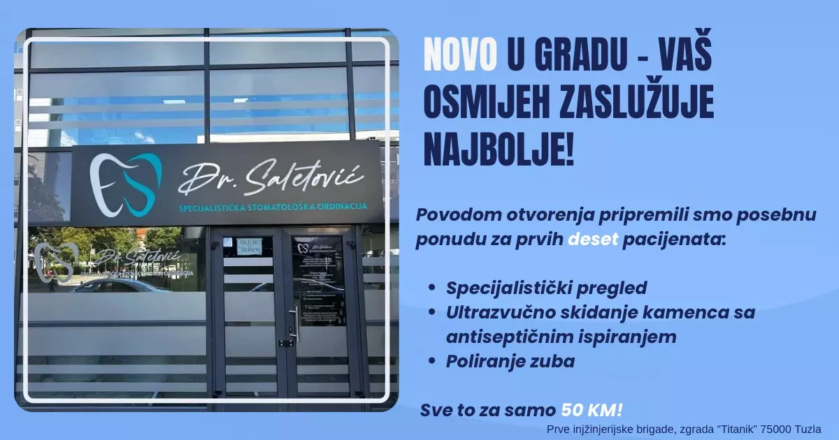 Popravak zubi Tuzla