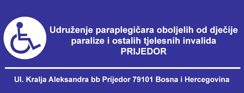 UDRUŽENJE PARAPLEGIČARA I OBOLJELIH OD DJEČIJE PARALIZE